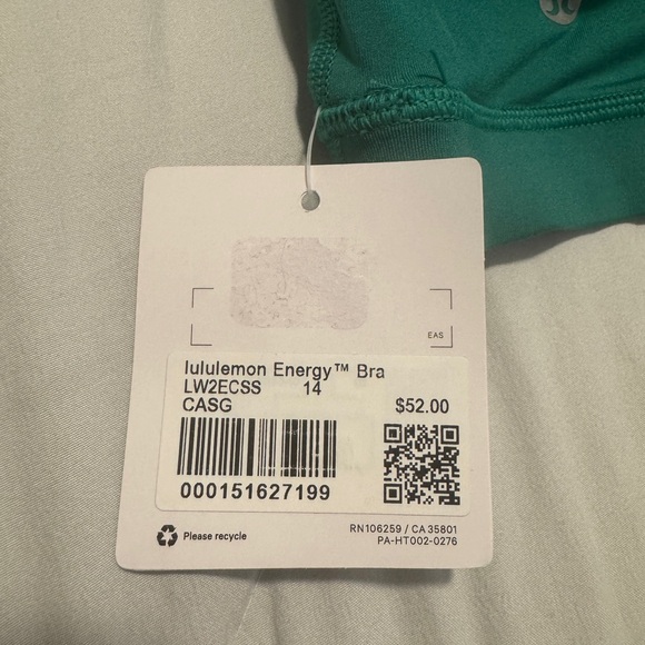 lululemon athletica Green Sports Bra - Picture 6 of 7